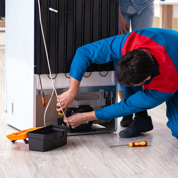 how much do you charge for refrigerator repair services in Indianola Nebraska